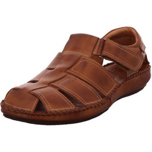 Pikolinos Bruine leren sandalen Tarifa