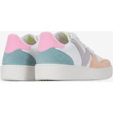 Victoriavoor vrouwen. 1258246 Madrid Serraje Multicolour leren sportschoenen (39), Leer, Plat, Veters, Casual, Veelkleurig