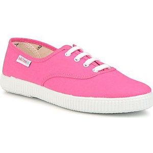 Victoria - 1915 - Plimsoll - Fuchsia - 100% Katoen - Vulcanized Rubber Sole