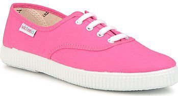 Victoria - 1915 - Plimsoll - Fuchsia - 100% Katoen - Vulcanized Rubber Sole