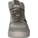Hoher Sneaker aus Spaltleder mit Metallic-Effekt Damen Victoria Madrid