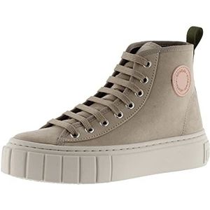 victoria Girl 1270106-KIDS High-Top VICTORIA RECYCLED IMITATION SUEDE MID BOOT ABRIL BEIGE 33