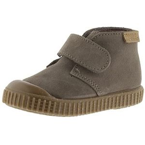 victoria Unisex Kids 1366146-KIDS High-Top VICTORIA SPLIT LEATHER MID BOOT 1915 SAFARI & STRAP TAUPE 29