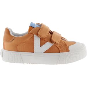 VICTORIA Lage Sneakers - Oranje - Nylon & Scratchs