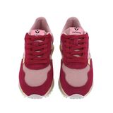 Nova Mesh & Matching Split Leather Effect Pieces & Serrated Sole FUCSIA 38