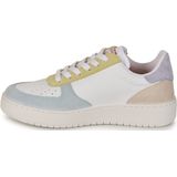 Victoria - Dames - Sneakers - Wit - Pastelkleuren - Leder
