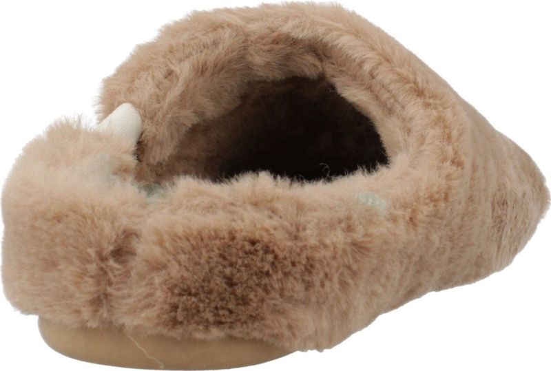 Victoria - Dames Pantoffels - Beige - Comfortabele Slippers - 1081119V