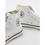 Victoria Tribu Unisex Canvas Mid Boot & Rubber Toe 106500 for Kids BLANCO 26