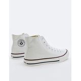 Victoria Tribu Unisex Canvas Mid Boot & Rubber Toe 106500 for Kids BLANCO 26