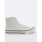 Victoria Tribu Unisex Canvas Mid Boot & Rubber Toe 106500 for Kids BLANCO 26