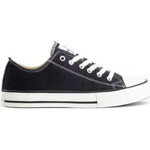 Victoria Tribu Unisex Canvas Low Tennis & Rubber Toe 106550 for Kids NEGRO 32