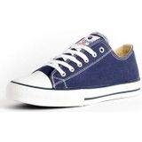 Sneakers - Canvas - Zwart - Katoen - Rubberzool