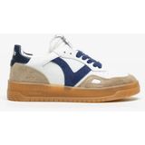 Victoria - Seul Effet Cuir en Daim - Sneakers - Caramel - Leer en Textiel