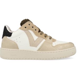 Victoria - Sneakers - Goud - Bruin - Wit - Rubber