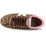 Sneakers - BERLÍN - Dierenprint - Leer/Suède - Platte Hak