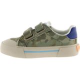 Victoria - Tribu Tiras Lona Prints - Sneakers - Kaki - Textiel