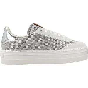 Victoria - Sneakers - Suède en Mesh - Dames - Platform 4 cm