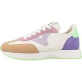 Victoria - Cosmos - Damestrainers - Ecru - Nylon - Nubuck Leer - Comfortabele Baskets