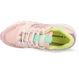 Victoria - Luna Sneakers - Wit - Nylon en Serraje - Veelkleurig Design