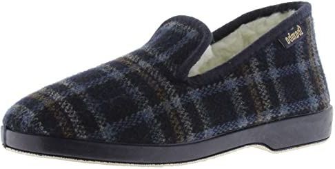 Victoria - Slippers - Blauw - Canvas - Vlak - Medium