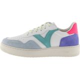 Damesschoenen van splitleer met metalen logo Victoria Madrid