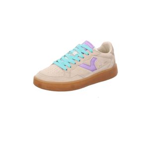 Victoria - Smash Sneaker - Suède - Beige - Streetwear - Vetersluiting