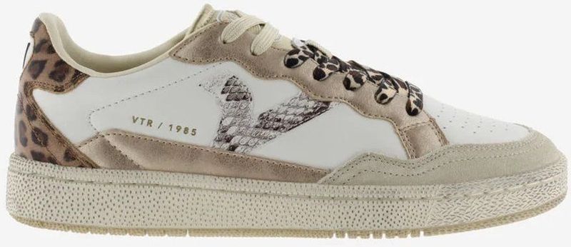 Victoriavoor - 8806109 Smash Animal Mix - Sportschoenen - Beige - Leer
