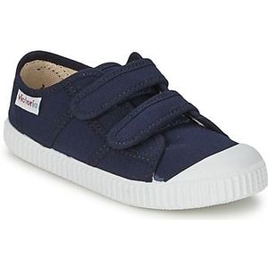 Sneakers met klittenband VICTORIA. Synthetisch materiaal. Maten 30. Blauw kleur