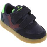 Victoria - Sneaker - Leer - Plat Ontwerp - Klittenbandsluiting