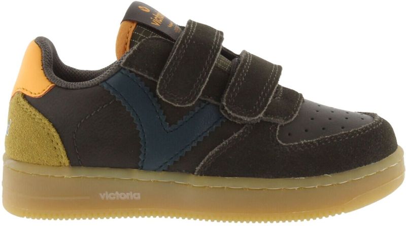 Gestreepte sneakers van kunstleer voor baby jongens Victoria Tiempo