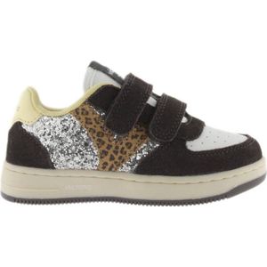 Glitters en suède babyschoenen Victoria Tiempo Tiras
