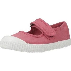 Victoria 1915 Unisex Canvas Mary Janes DREC & Strap & Reinforced Toe 136605 for Kids FRAMBUESA 19