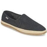 Bamba By Victoria - COPETE ELASTICO REJILLA TRENZA - Sandalen - Zwart - Natuurlijk Textiel