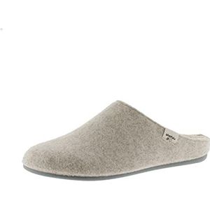 Victoria Norte Unisex Recycled Felt Slippers 1081100 for Adults BEIGE 35