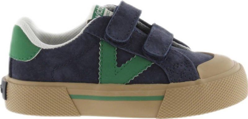 Contrastende suède schoenen voor baby Victoria Tribu Horma Ancha