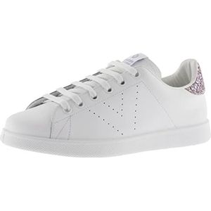 Victoria Tenis Leather Low Tennis & Glitter Back & Perforated Logo 1125104 for Women LIRIO 37