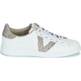 Victoria  TENIS PIEL GLITTER  Sneakers  dames Wit