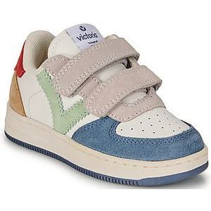 victoria Unisex Kids 1124116-KIDS Low-Top VICTORIA NYLON LOW TENNIS TIEMPO & MULTICOLOR SPLIT LEATHER PIECES & STRAPS JEANS 29