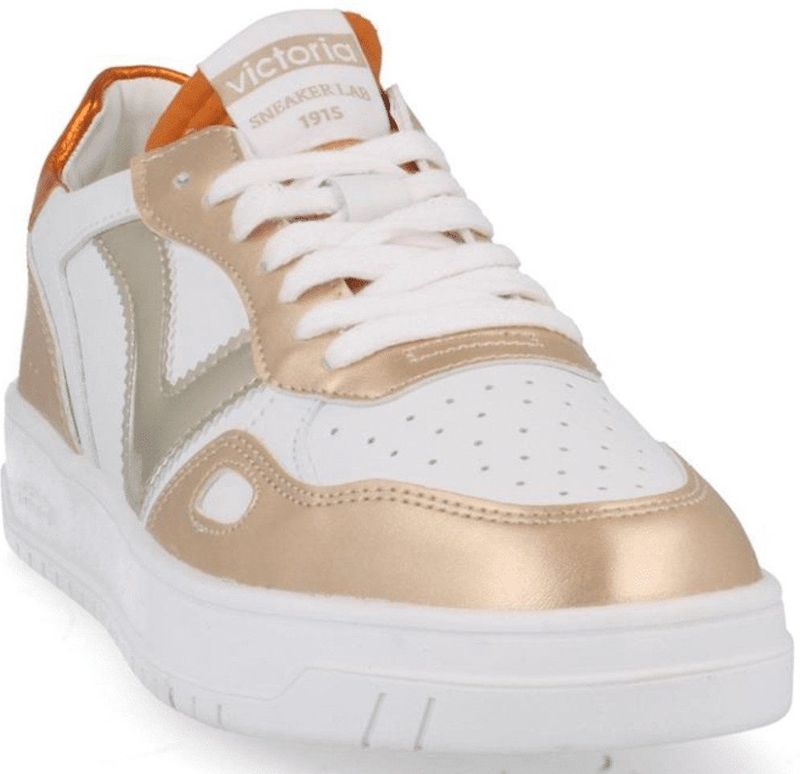 Victoria - Damestrainers - Wit - Textiel