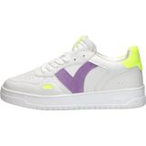 Victoria - Sneakers - Neonkleurig - Leren Damesschoenen - Lage Bovenkant