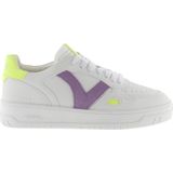 Victoria - Sneakers - Neonkleurig - Leren Damesschoenen - Lage Bovenkant
