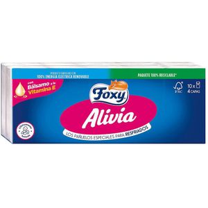 Foxy Alivia Zakdoeken, 10 x 9 Stuk