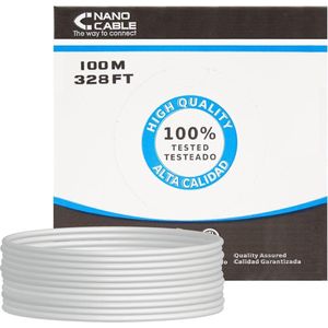 RJ45 CAT 5e UTP Cable NANOCABLE 10.20.0302-FLEX Grey (100 M)
