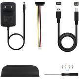 TooQ TQE-3520B harddrivebehuizing 35IDE/ Sata3 Zwart