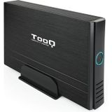 TooQ TQE-3520B harddrivebehuizing 35IDE/ Sata3 Zwart
