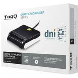 TooQ Smart Card Reader - USB 2.0 - Zwart