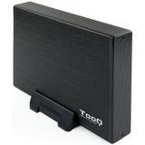 Tooq - 3.5 - Externe HDD/SSD-behuizing - Aluminium - USB 3.0