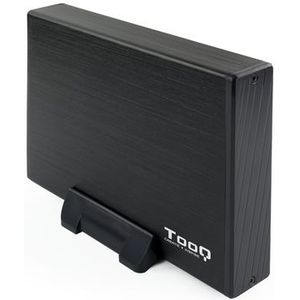 Tooq - 3.5 - Externe HDD/SSD-behuizing - Aluminium - USB 3.0