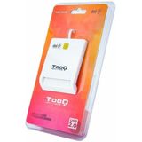 TooQ Smart Card Reader - USB 2.0 - Wit