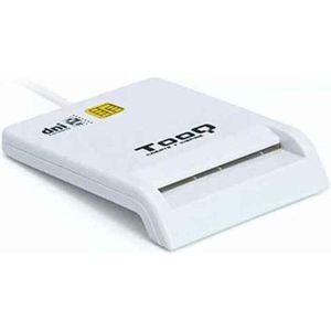 TooQ Smart Card Reader - USB 2.0 - Wit